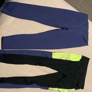 Bundle of 2 Fabletics high rise leggings